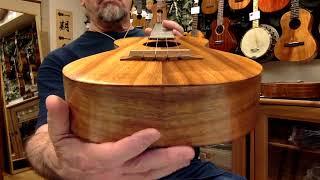 Ukulele Mania Demo, "Grandfather's Clock" on Kelii Hawaiian Koa Tenor #4872