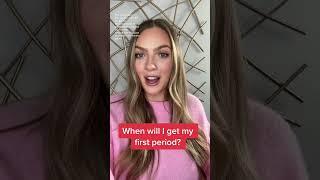 When will I get my period? #firstperiod #menarche #puberty