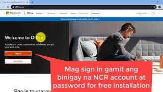 Paano mag install ng office 365