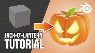 Create a Jack-o'-lantern - Blender 3D Tutorial