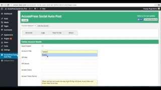 Best Social Auto Post WordPress Plugin AP Social Auto Post -  Twitter Configuration | WordPress Blog