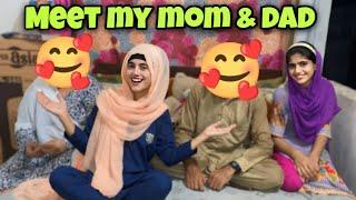 Meet my Mom & Dad ️|Finally Face reveal|#dailyvlog #funny #familyvlog