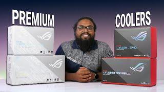 Premium Coolers? | ROG Coolers Unboxing and Review | Gamers Choice | Global Brand Private Limited