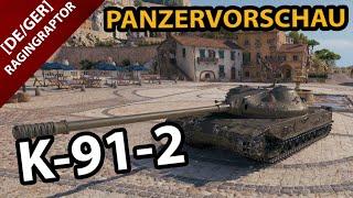 PanzerVorschau - Der K-91-2 - Ein Tier 9 Russischer Mittlerer Panzer