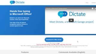 Как вводить текст голосом в программах Microsoft Office. Надстройка Dictate