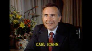 Carl Icahn's First Ever Interview | 1985