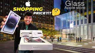 24x7 Glass Apple Store in America | My Purse Gaali  - Irfan's View