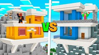 $1 MILLION HOUSE PRESTON vs UNSPEAKABLE BUILD BATTLE!