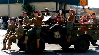 Haillicourt 2022 ( Grand défilé de véhicules militaires et fanfares )