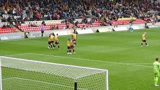 Partick Thistle v Dunfermline Athletic : Scott Robinson scores 30.09.2023