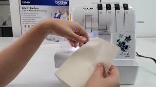 How to use the Brother 2504D Overlocker