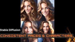  Master Consistent Faces & Characters in Stable Diffusion Images with this Quick Hack! 