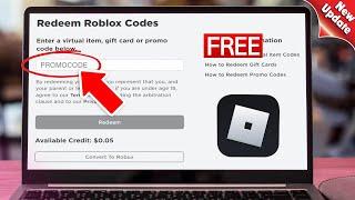 How To Redeem Roblox Codes 2025 (Get FREE Unlimited)