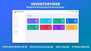 (Source Code + Cara Install) Inventoryweb System PHP Mysql