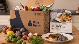 Blue Apron Unboxing, Cooking, and Review