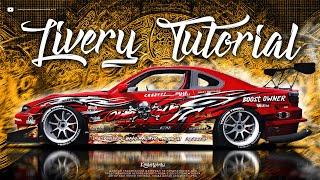 Nissan s15  LIVERY Tutorial | Туториал ливреи Carx Drift Game Online