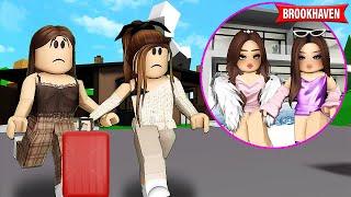 AS MENINAS FUGIRAM DE CASA E FORAM ADOTADAS PELA MILIONARIA | Historinhas Brookhaven RP | Roblox