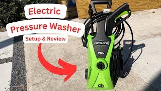 How to Use the Portland 1750 PSI Corded Electric Pressure Washer