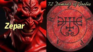 72 Demons of Goetia.The Demon Zepar. The sixteenth of the 72 Demons.