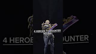 The Best Counters For Nolan | #mlbb #mobilelegends #mlbbshorts #ytshorts #mlbbnolan #nolan