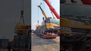 XCMG XCA1600 Loading | xcmg biggest mobile crane | xcmg crane #shorts #viral