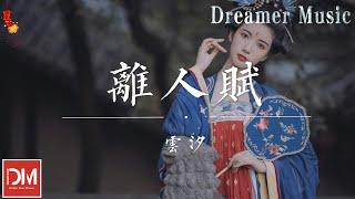 離人賦 - 雲汐『金戈鐵馬身披麒麟甲，我要追妳到落霞，琵琶秋色下 黃昏側飲馬』【動態歌詞】