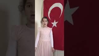 1 B SINIFI ÖĞRENCİMİZDEN İSTİKLAL MARŞI