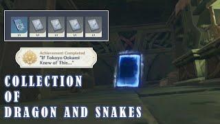 Lost Book | Collection of Dragon and Snakes World Quest | World Quest Enkanomiya | Genshin Impact |