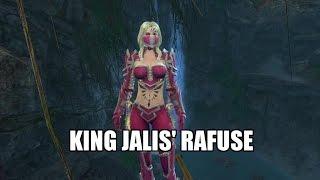 Guild Wars 2 King Jalis' Refuge Jumping Puzzle | Incinerator Dwarven Building Materials Guide