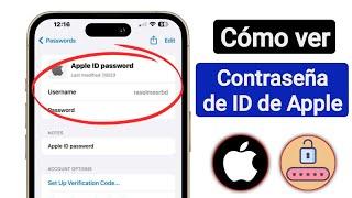 Cómo ver la contraseña de su ID de Apple en iPhone (2024) | Ver contraseña de ID de Apple