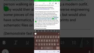 Evernote Android client (version 8.6) bug: Gboard capitalisation