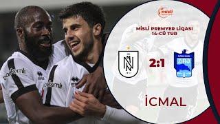 Neftçi 2:1 Zirə | Misli Premyer Liqası, 14-cü tur | İCMAL