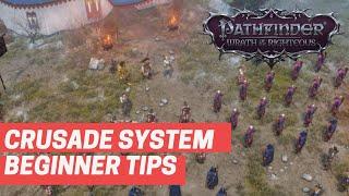 Pathfinder Wrath of the Righteous Crusade System 10 Tips and Tricks | Pathfinder WOTR