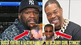 50 Cent Vs Busta Rhymes DESTROY EACHOTHER After CLOWNING His Fake Hairline