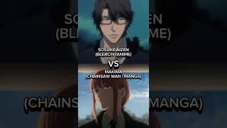 Sosuke Aizen VS Makima #vsbattle #deathbattle #anime