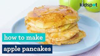 Apple pancakes | Easy kids recipes | Kidspot