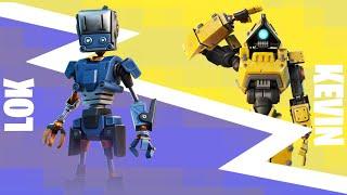 Automaton Attack! Save The World Lok-Bot & Robo-Kevin Duos Gameplay - Fortnite