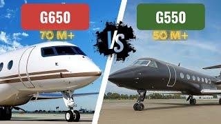 Gulfstream G550 vs G650 | Which one is the better pick?