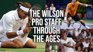 The Wilson Pro Staff Through the Ages - Federer, Sampras, Edberg and Courier