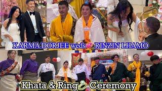 Karma Dorjee Weds Rinzin Lhamo || Tibetan Wedding In Paris11/09/ 2024 || Tibetan Wedding Vlog.