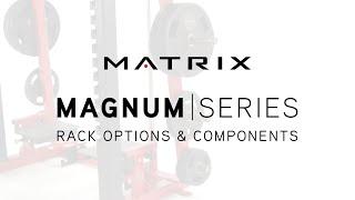 Matrix Fitness | Strength | Magnum Series | Bar Storage | Rack Options & Components