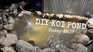 KOI POND BUILD (PT. 1)