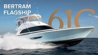 Bertram 61C Walk-Through at the 2022 Fort Lauderdale International Boat Show