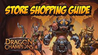 Dragon Champions Store Shopping Guide
