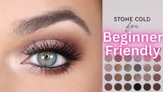 Stone Cold Fox, BEGINNER friendly Icy Mauve Eyeshadow Tutorial!