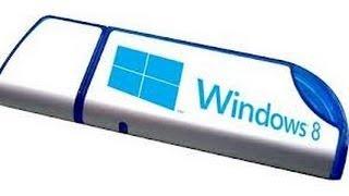 Install Windows 8 Using USB Drive