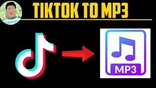 How to Convert Tiktok Video to MP3