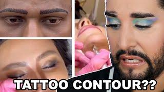 Terrible Makeup Tattoos And Other Makeup Hacks | These People Belong In Prison PRO MUA Reacts