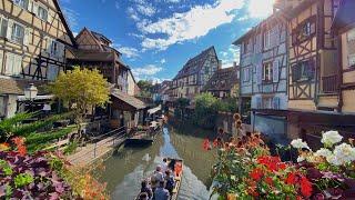 Beautiful medieval Colmar, France 4K