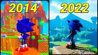 Evolution of Open World Sonic Games (2014-2022)